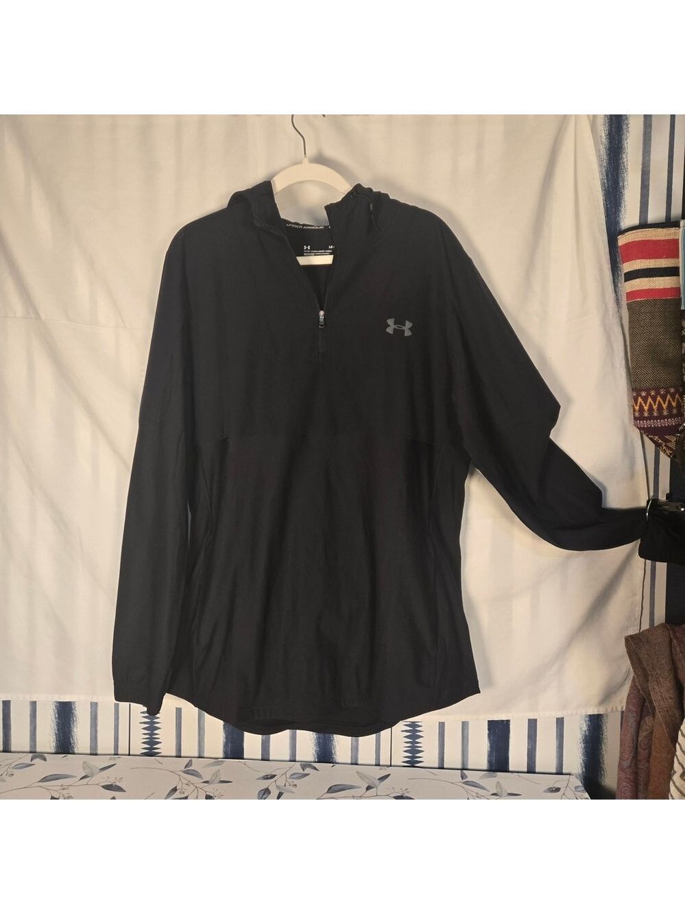 Under Armour Black 1/4 Zip Jacket NWT